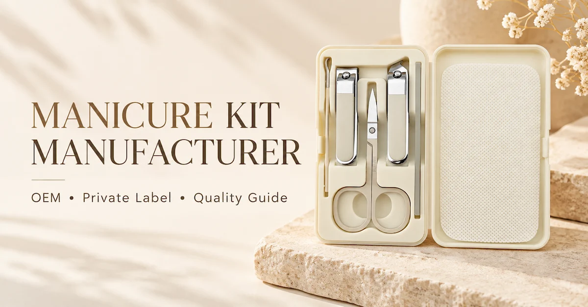 Manicure kit manufacturer OEM quality control