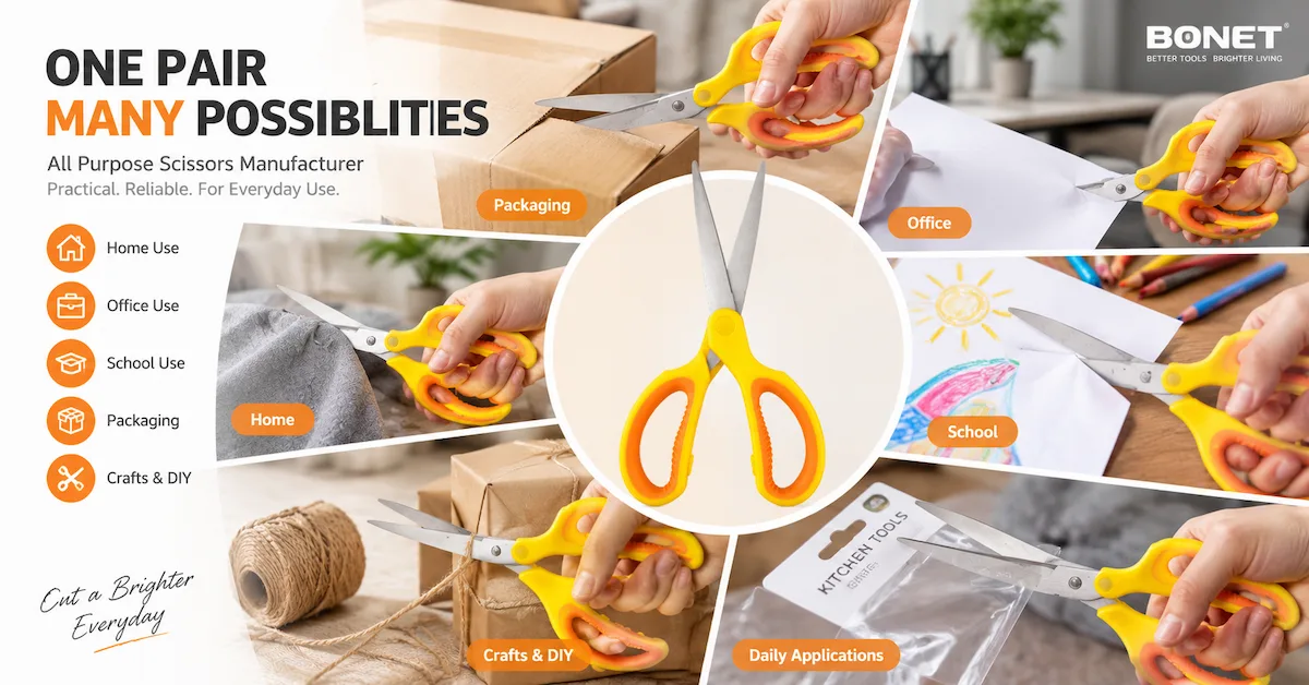 All purpose scissors for everyday use