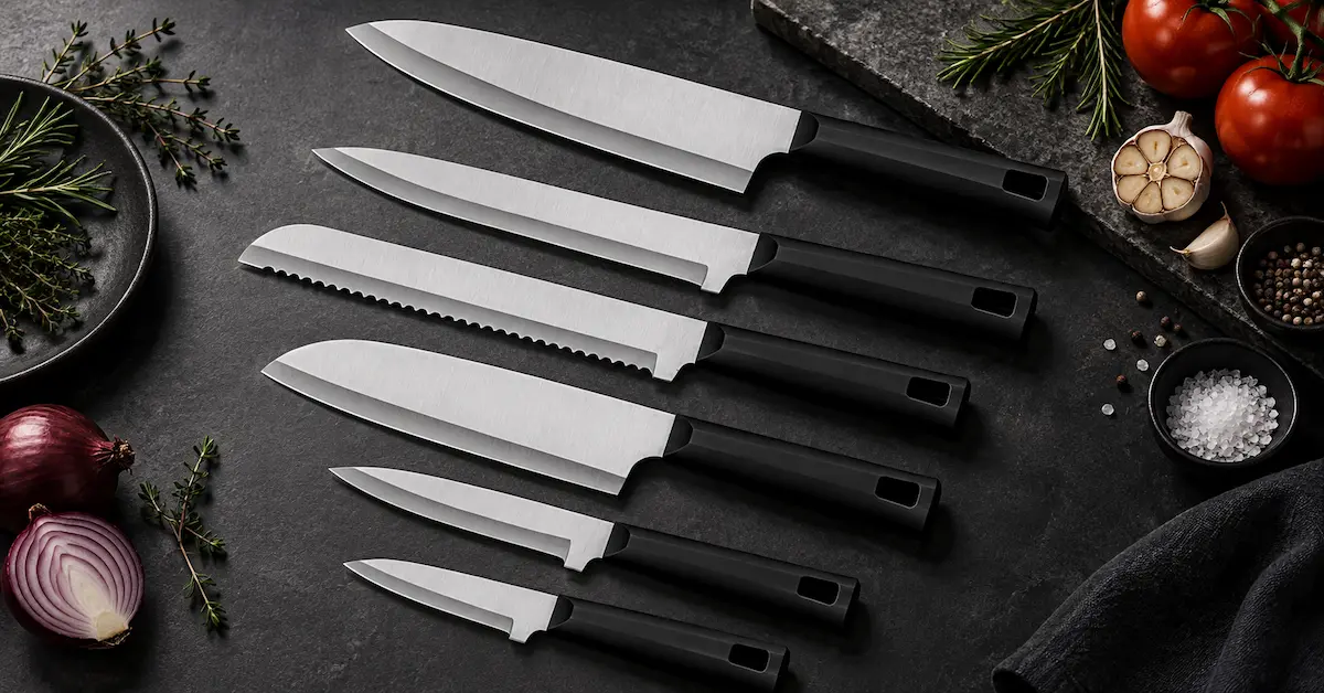 Kitchen knife set from China factory