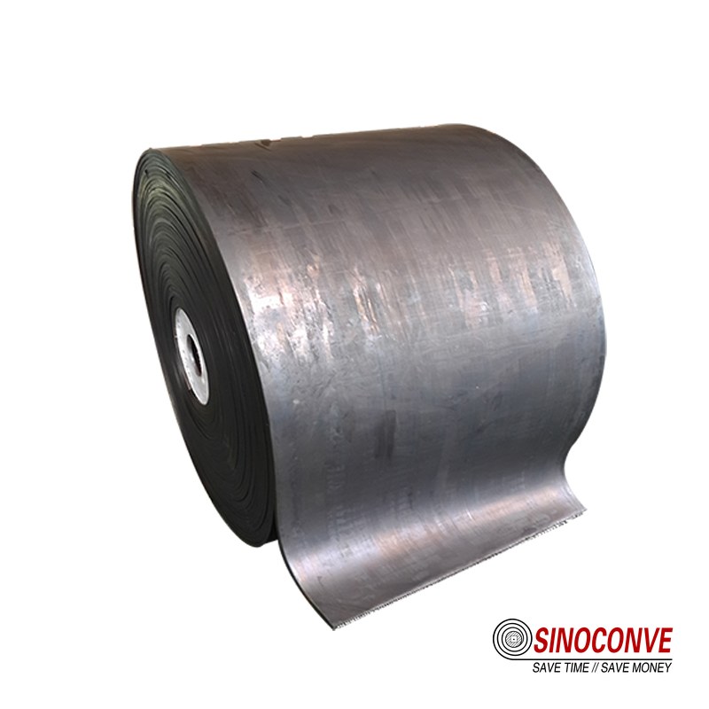 black steel cord conveyor belt roll