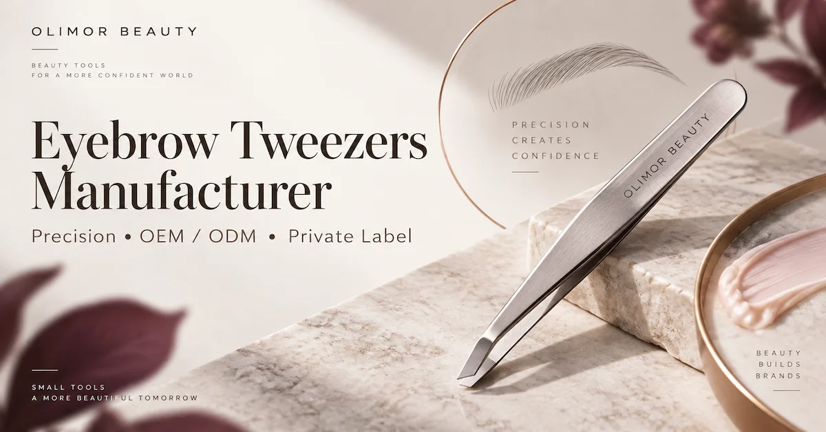OLIMOR eyebrow tweezers manufacturer OEM ODM