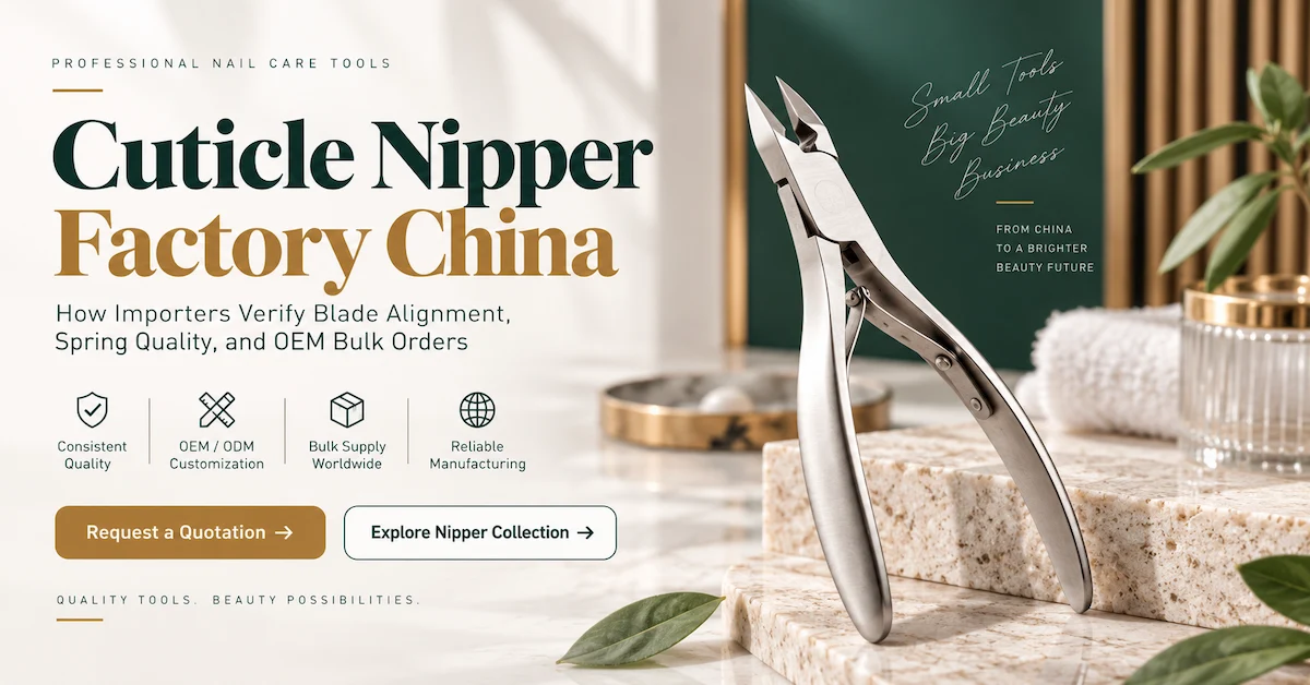 Cuticle nipper factory China OEM bulk supply