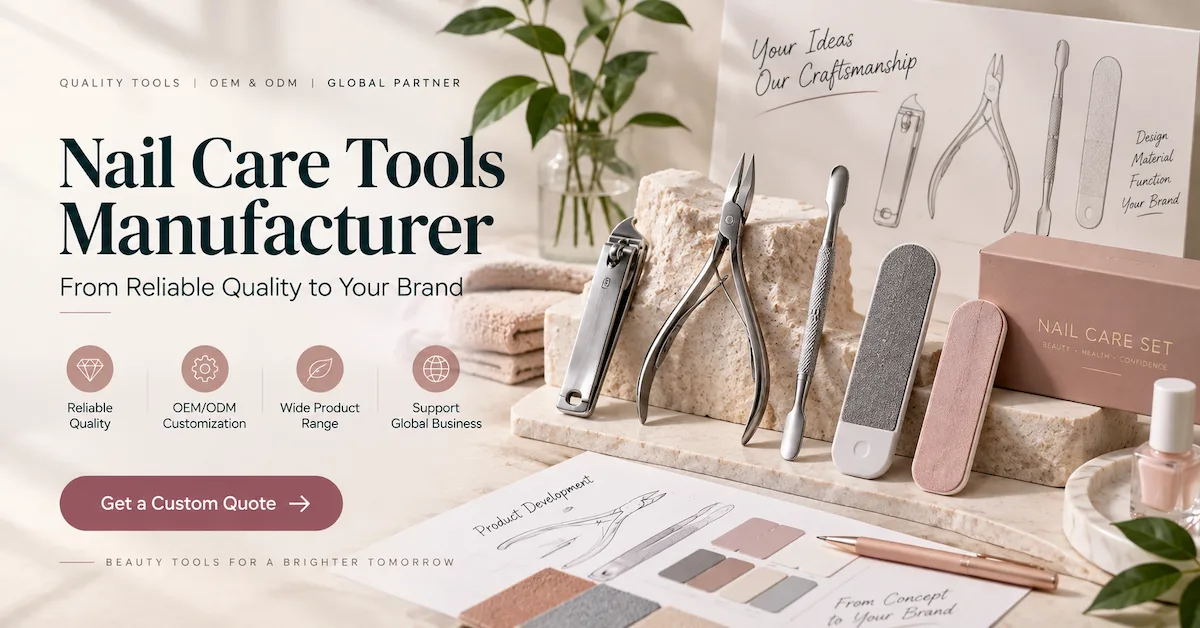 Nail care tools manufacturer for OEM brands