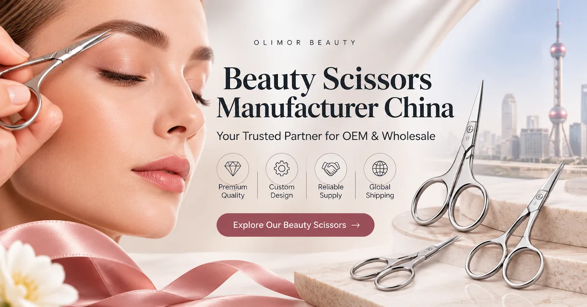 Beauty scissors manufacturer China OEM supply