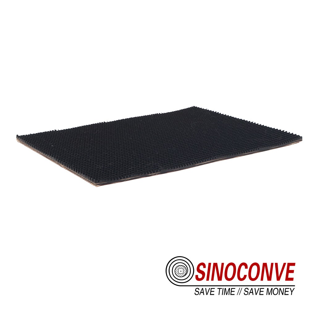 Graphite conveyor belt cover and edge at the factory