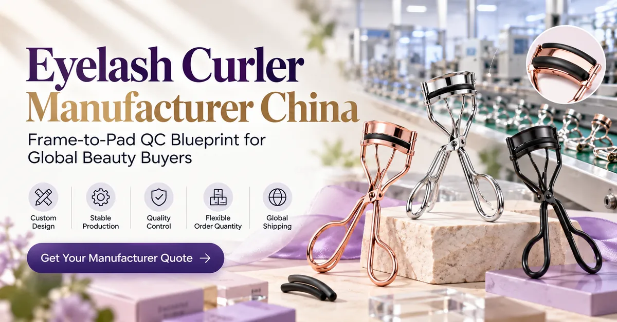 Eyelash Curler Manufacturer China OEM Supply
