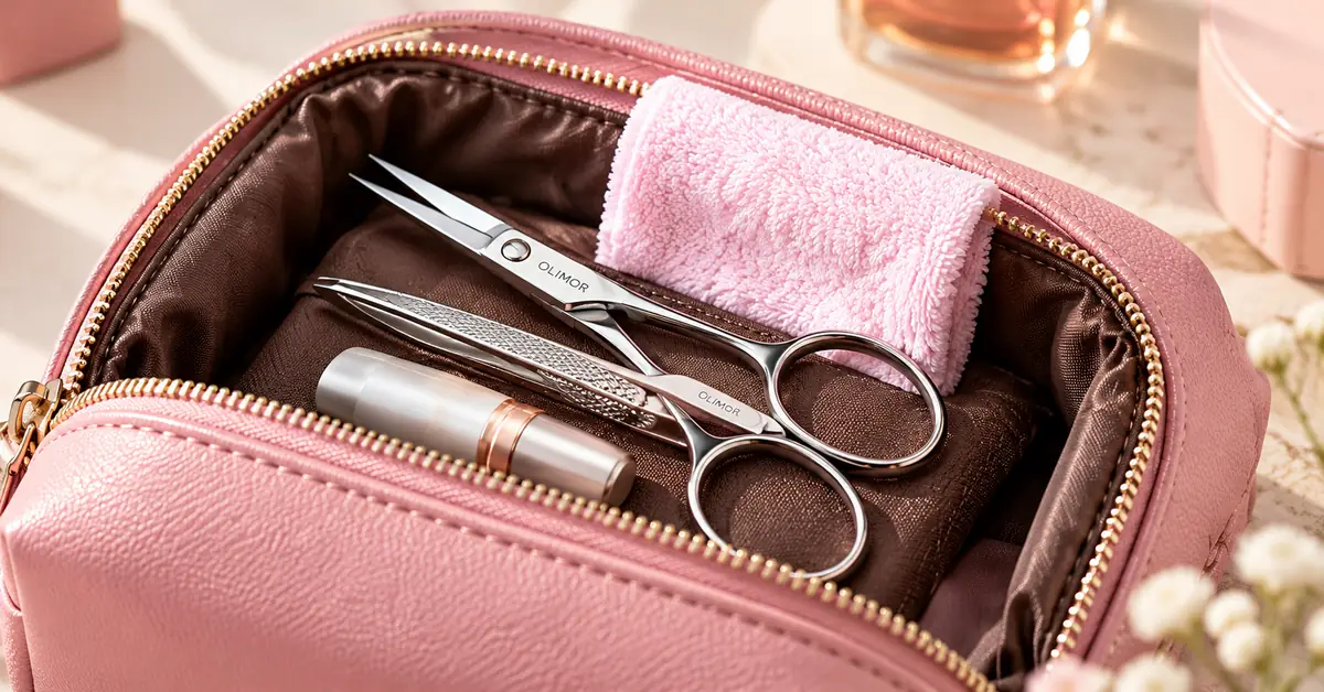 Private Label Beauty Scissors for Brow Styling