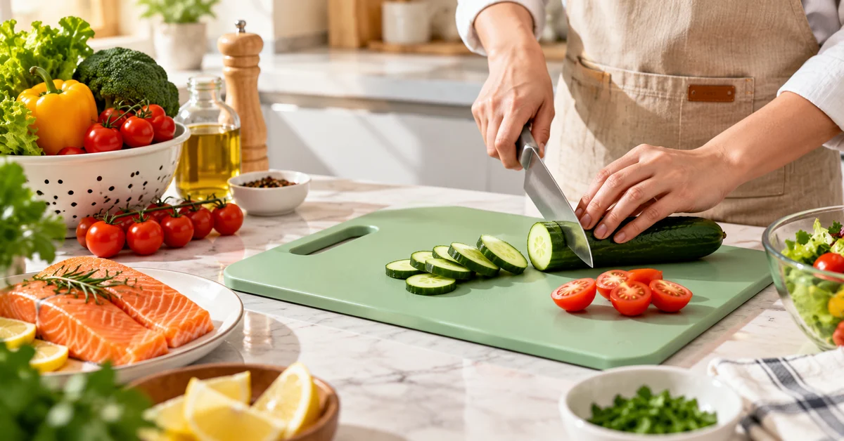 Private Label Cutting Board for Food Preparation