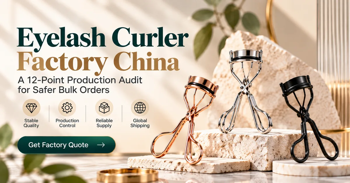 Eyelash Curler Factory China for Bulk Orders