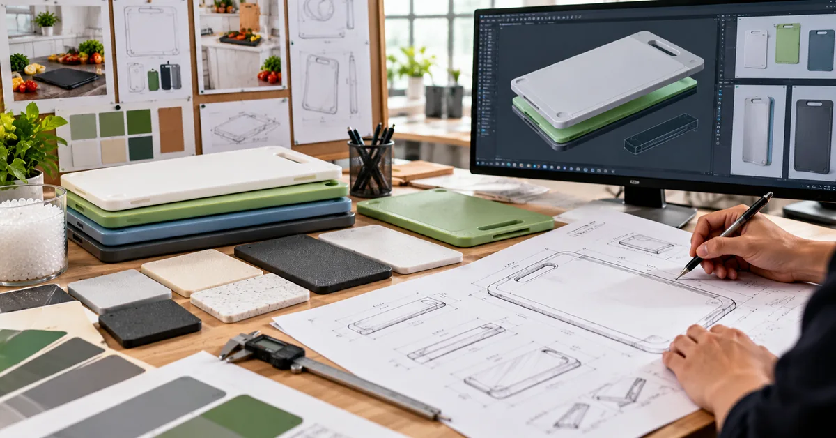 Plastic Cutting Board Design and CAD Modeling