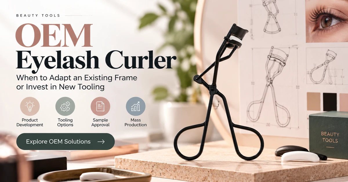 OEM Eyelash Curler Design and Tooling Options