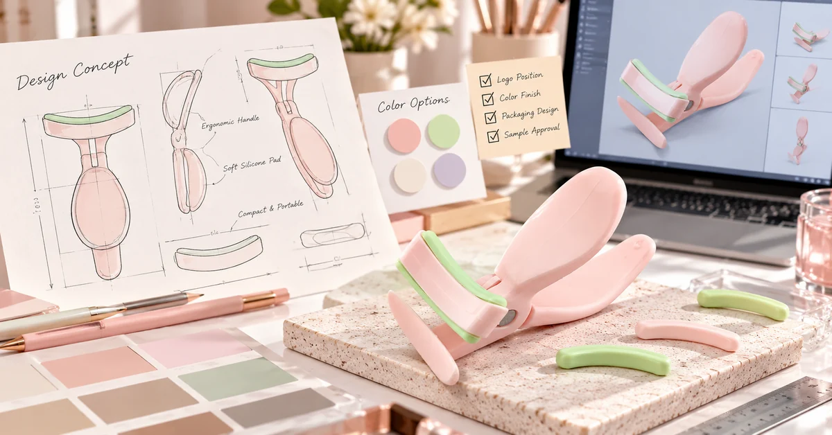 Private Label Eyelash Curler Design Process