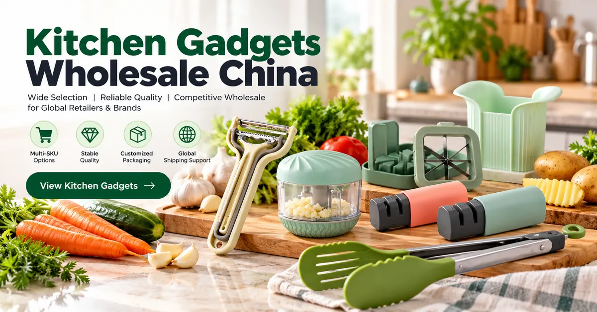Ustensiles de cuisine en gros en Chine : comment les détaillants composent des cartons multi-références sans perte de marge