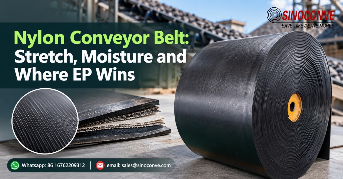Nylon Conveyor Belt: Stretch, Moisture and Where EP Wins