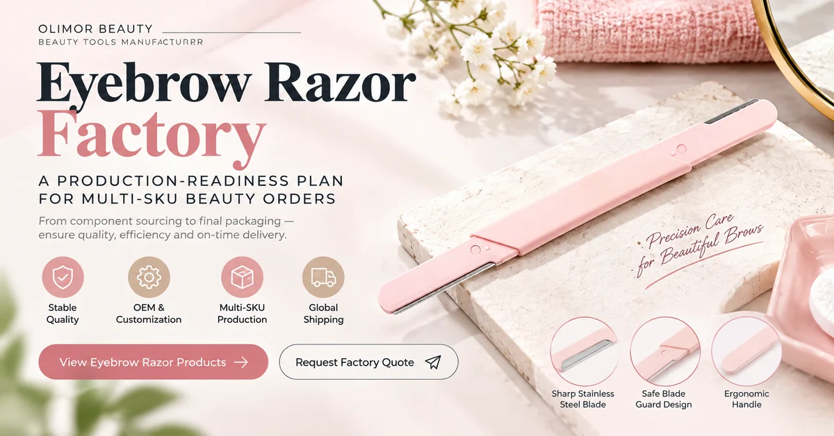 Eyebrow Razor Factory Production and OEM Guide