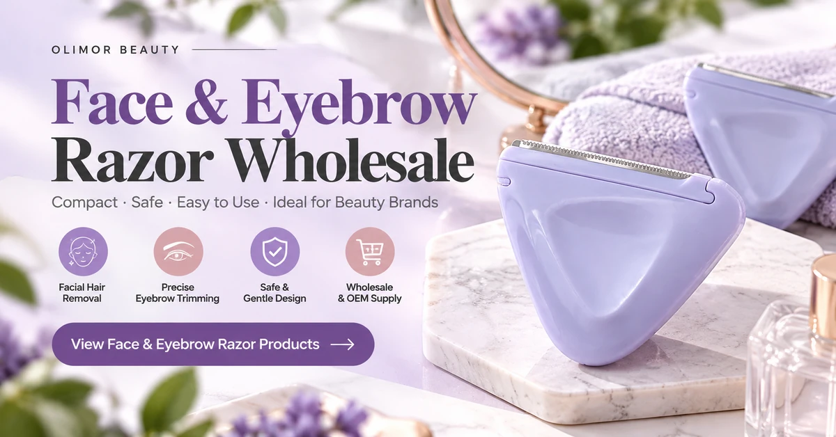 Eyebrow Razor Wholesale for Beauty Retailers