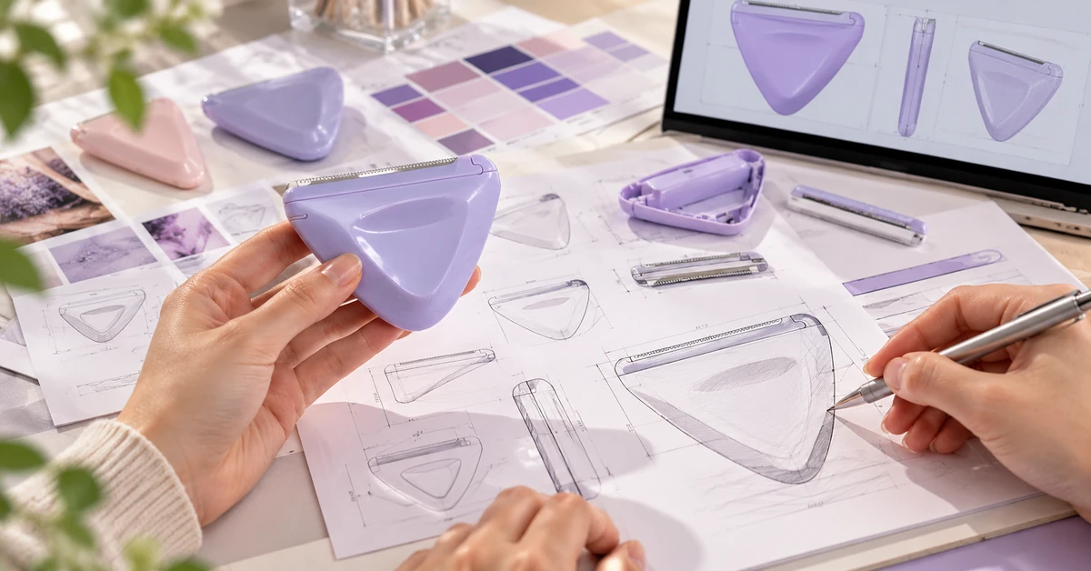Eyebrow Razor Wholesale Product Design Studio
